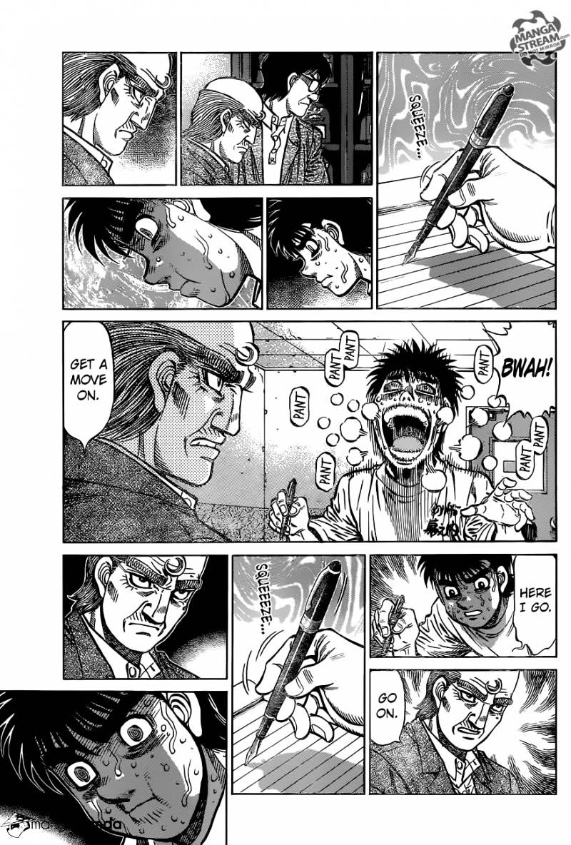 Hajime No Ippo - Chapter 1154 : The Line Of The Paper