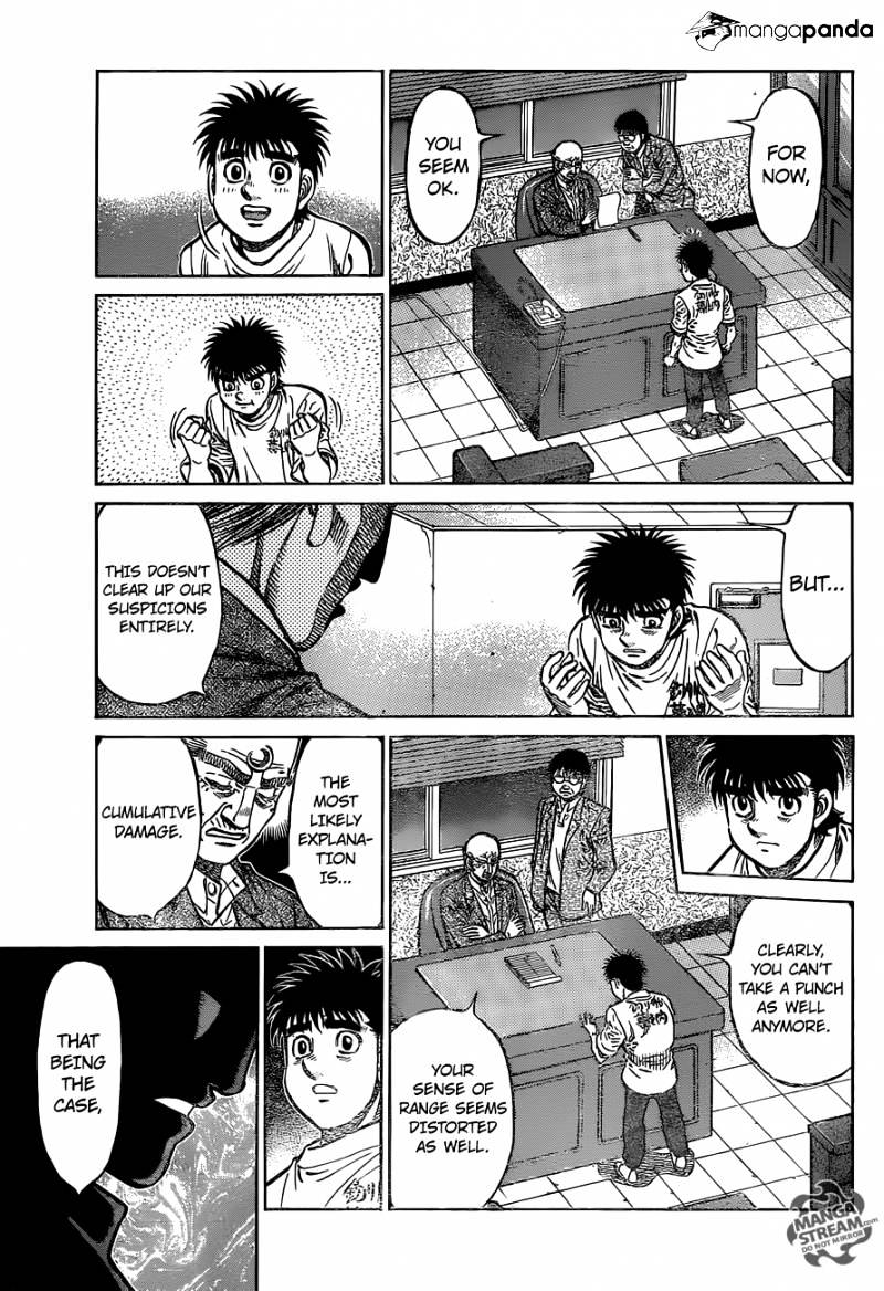 Hajime No Ippo - Chapter 1154 : The Line Of The Paper