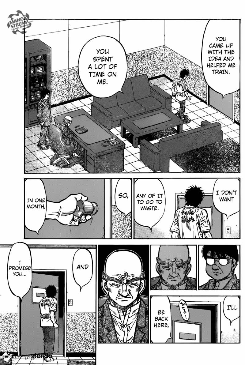 Hajime No Ippo - Chapter 1154 : The Line Of The Paper