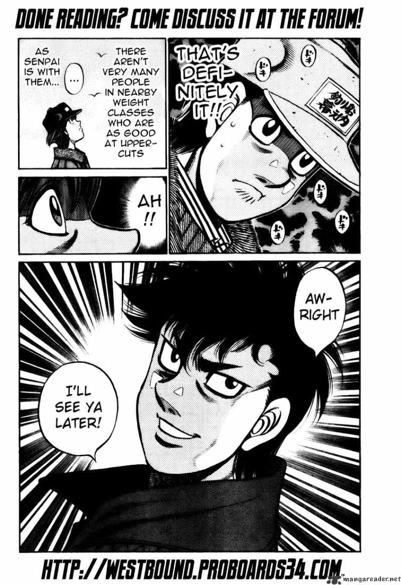 Hajime No Ippo - Chapter 806 : The Unexpected Possibility