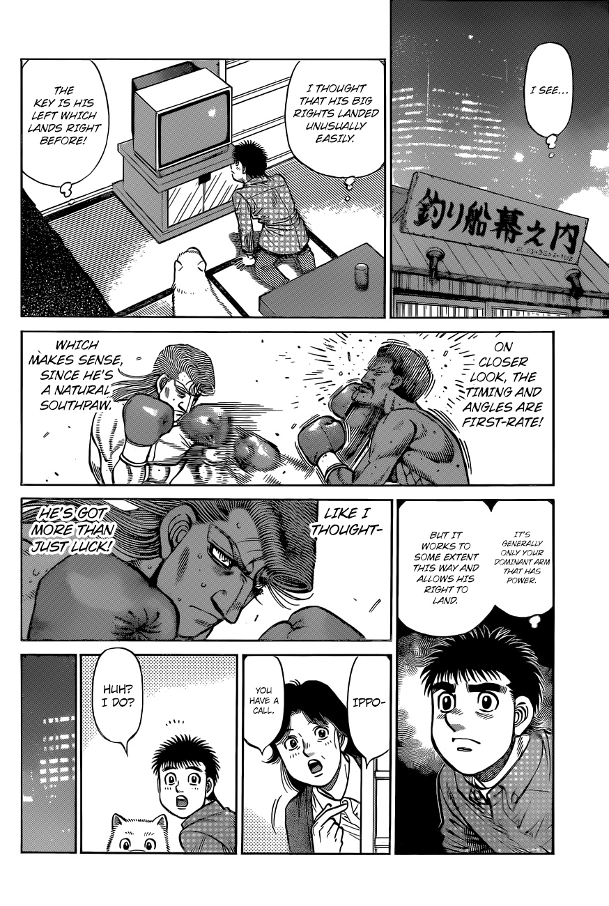 Hajime No Ippo - Chapter 1328: Can You Feel The Wind?