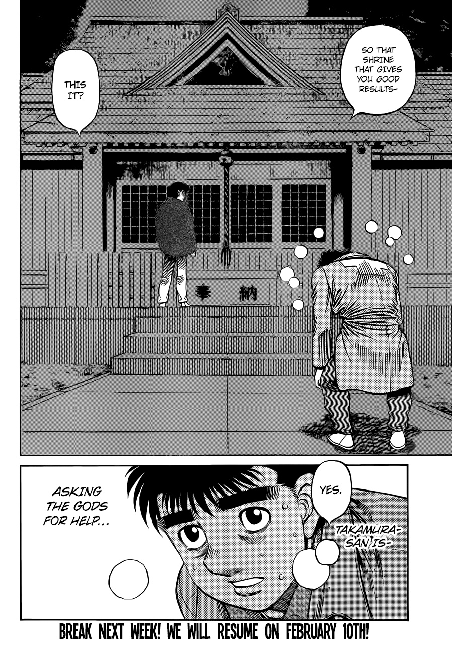 Hajime No Ippo - Chapter 1328: Can You Feel The Wind?