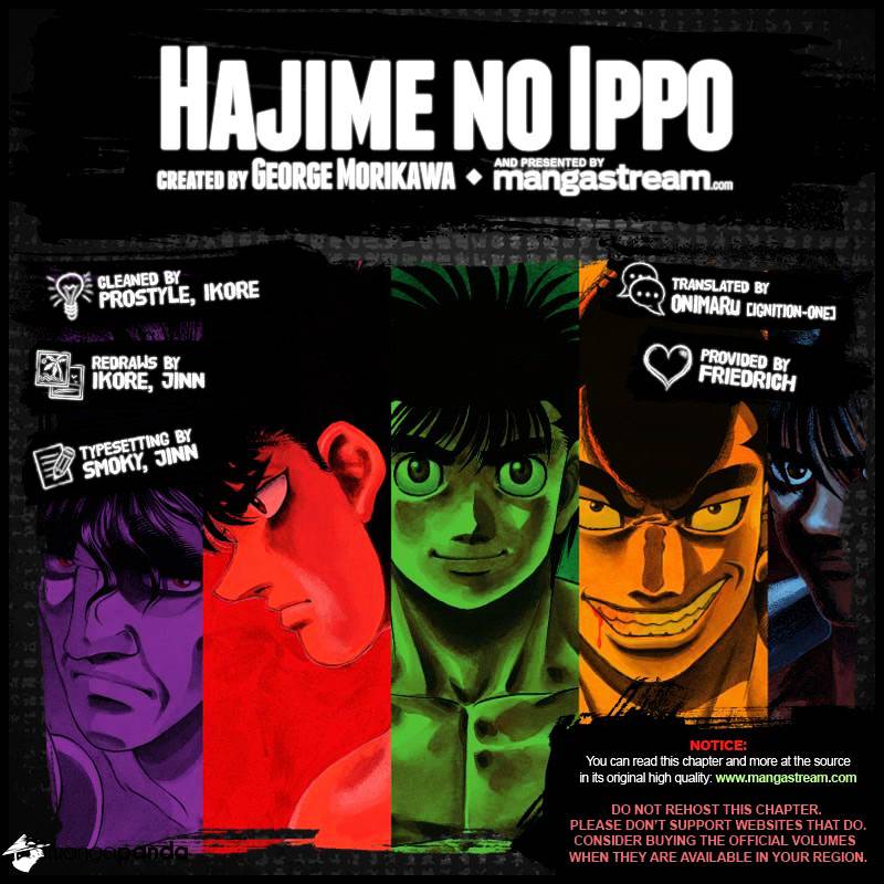 Hajime No Ippo - Chapter 998 : Checkmate