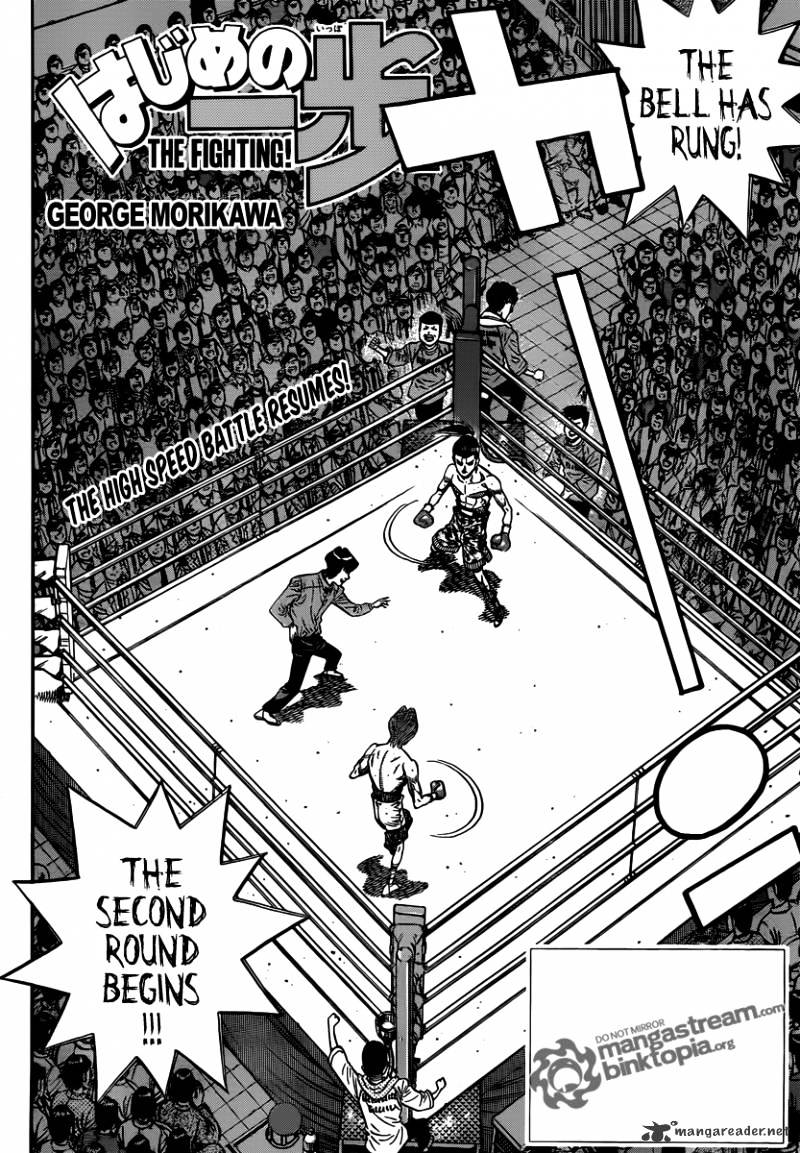 Hajime No Ippo - Chapter 960 : Cranking It Up In Round 2