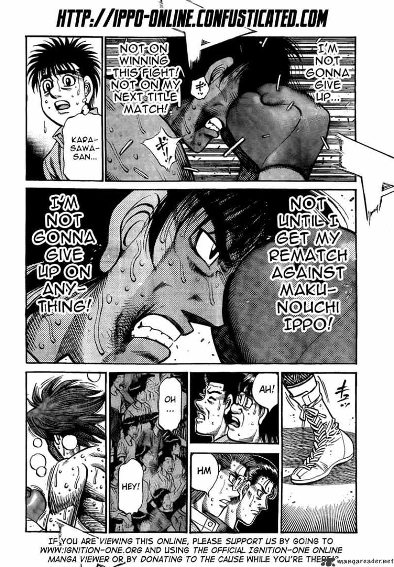 Hajime No Ippo - Chapter 910 : The Ecstacy Of Progress