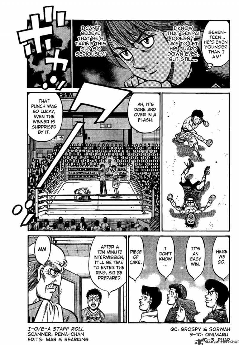 Hajime No Ippo - Chapter 865 : Higher Upper Class Image