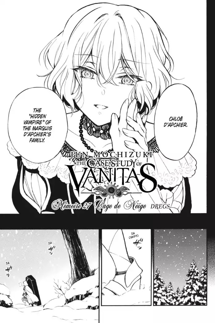 Vanitas No Shuki - Chapter 27: Cage De Neige: Dregs