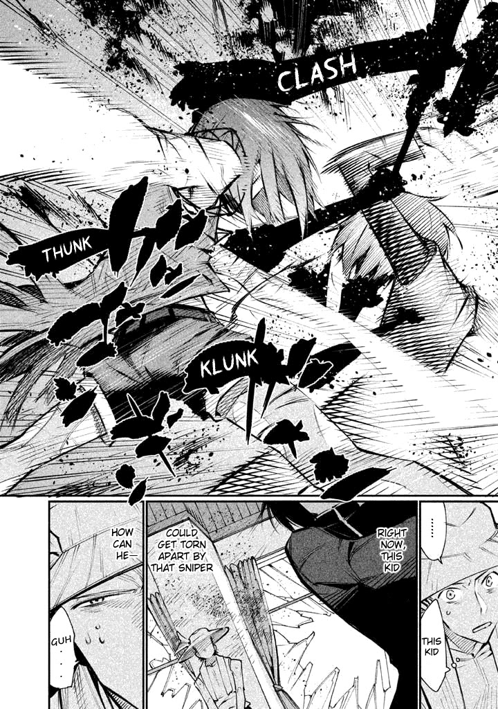 Zerozaki Kishishiki No Ningen Knock - Chapter 2: Sniper Assault - Second Ball