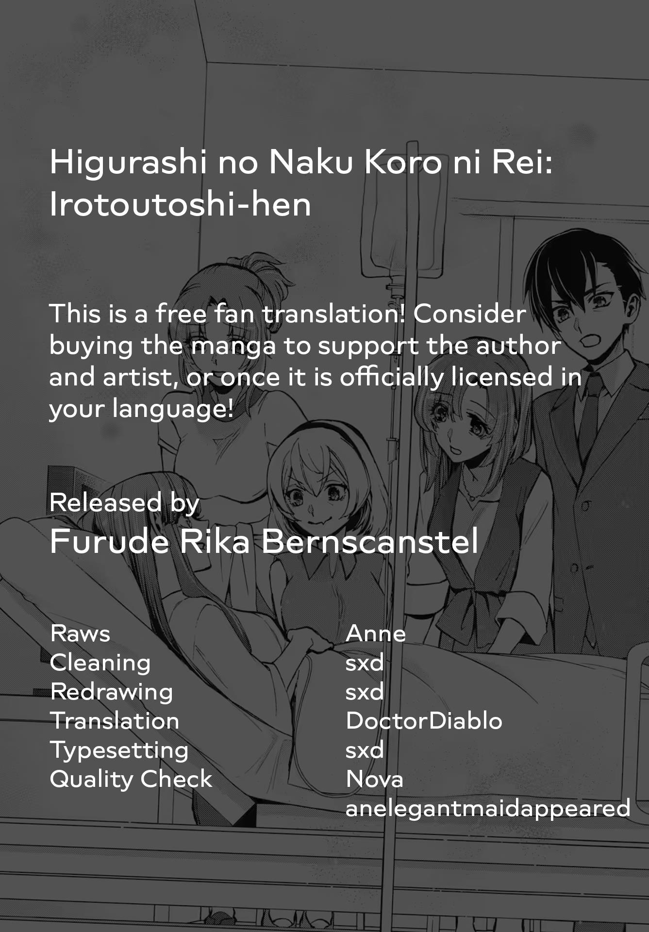 Higurashi No Naku Koro Ni Rei - Irotoutoshi-Hen - Chapter 4.1