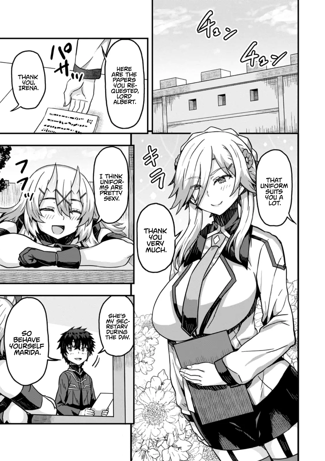 Isekai Saikyou No Yome Desu Ga, Yoru No Tatakai Wa Ore No Hou Ga Tsuyoi You Desu ~Chiryaku O Ikashite Nariagaru Harem Senki~ - Vol.1 Chapter 4