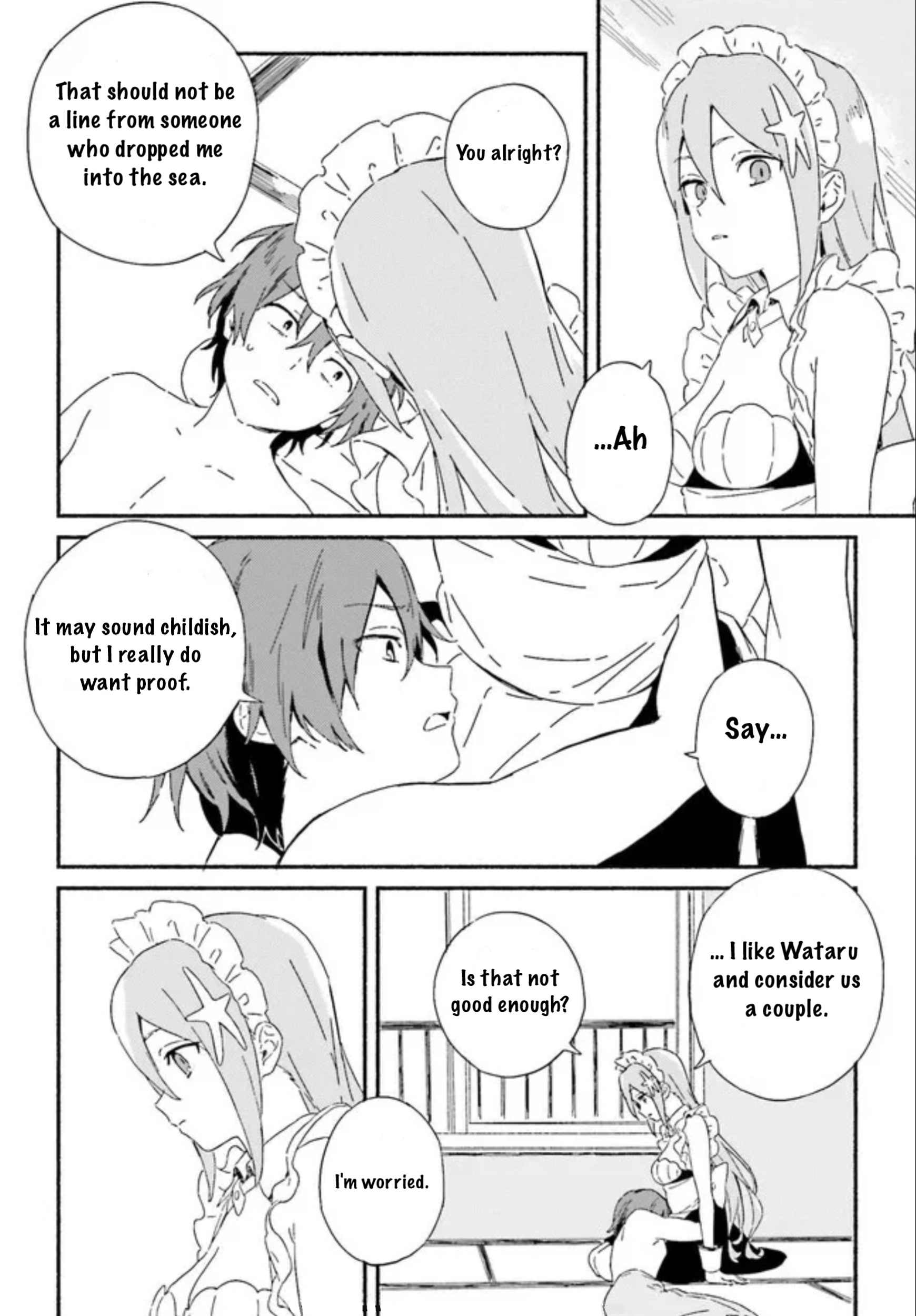 Shark Maid Of The Shore - Vol.1 Chapter 1: Wataru And Kosame