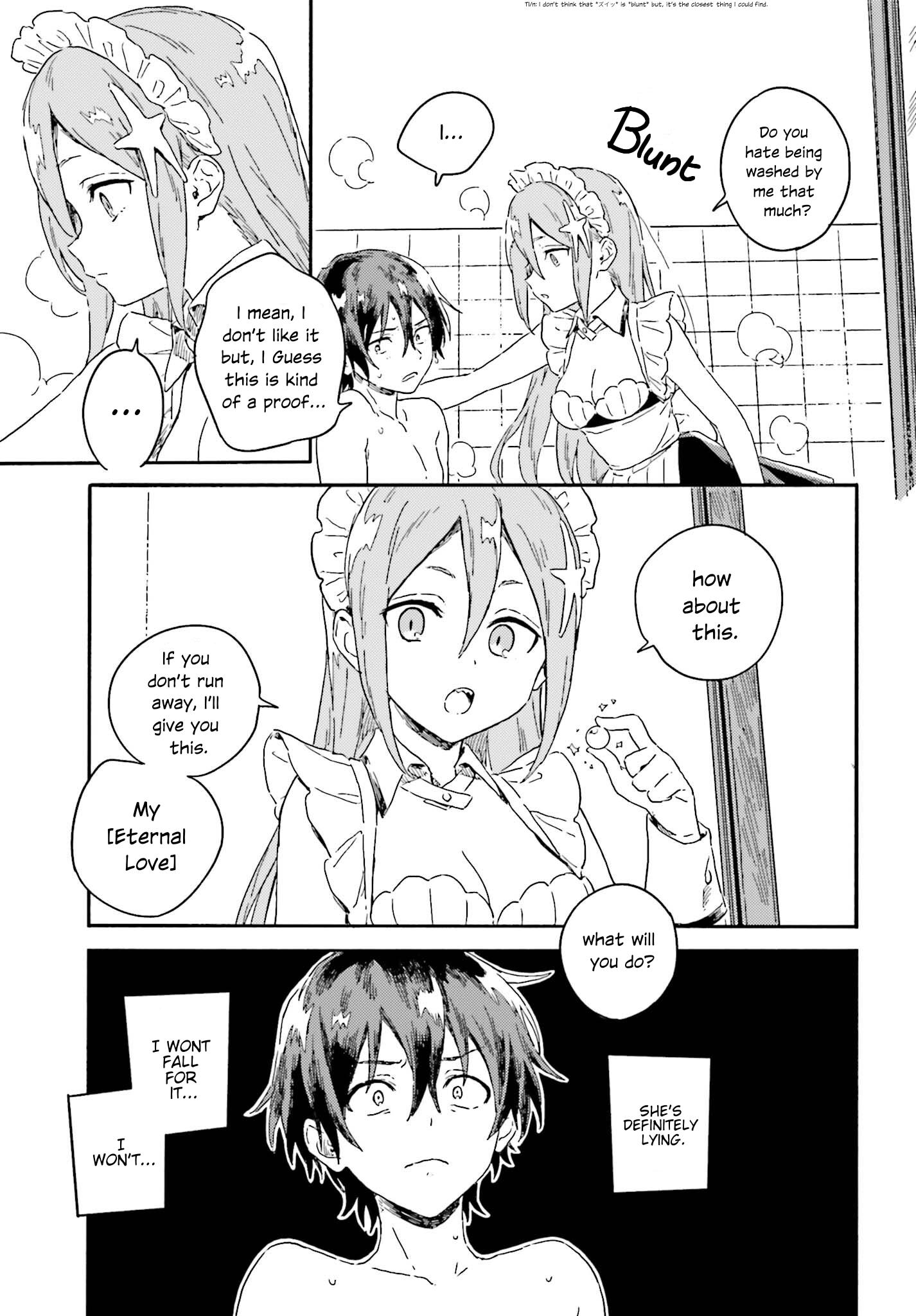 Shark Maid Of The Shore - Vol.1 Chapter 2: A Bath And A Kiss