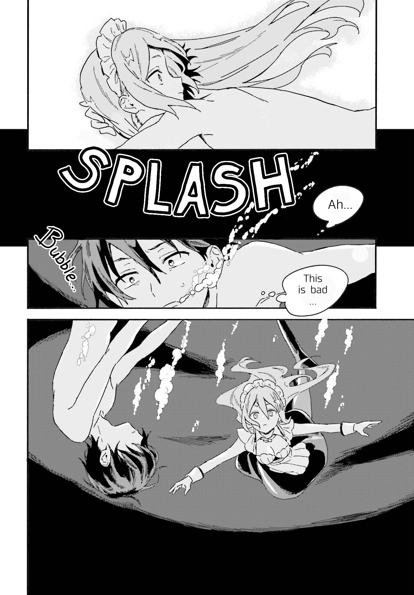 Shark Maid Of The Shore - Vol.1 Chapter 2: A Bath And A Kiss