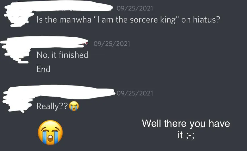 I Am The Sorcerer King - Chapter Hitaus