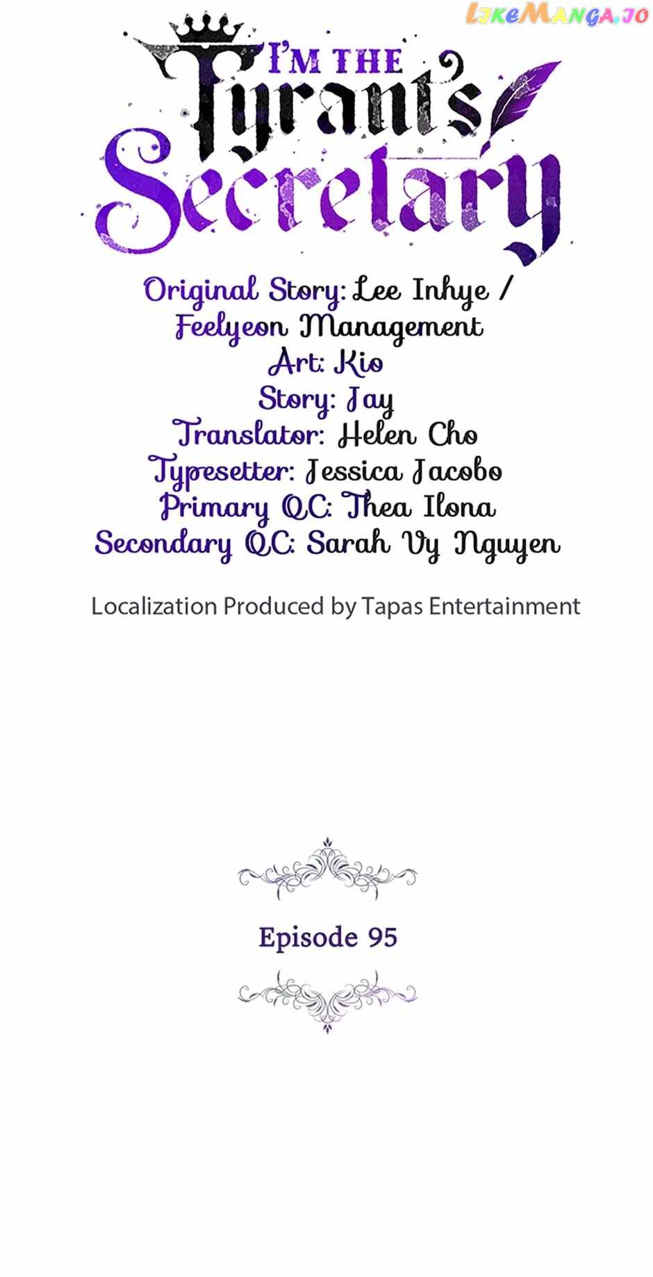 I'm The Tyrant's Secretary - Chapter 95