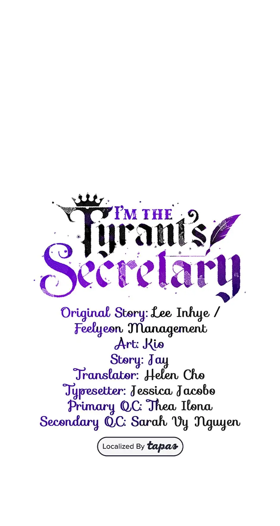 I'm The Tyrant's Secretary - Chapter 112