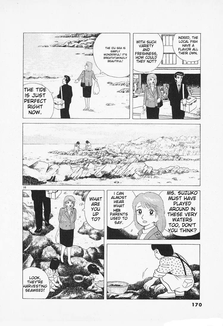 Oishinbo - Vol.10 Chapter 89: A Gift Of Sea Breeze