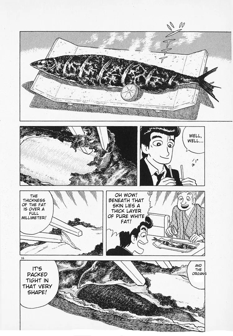 Oishinbo - Vol.14 Chapter 128: Taste Of Saury