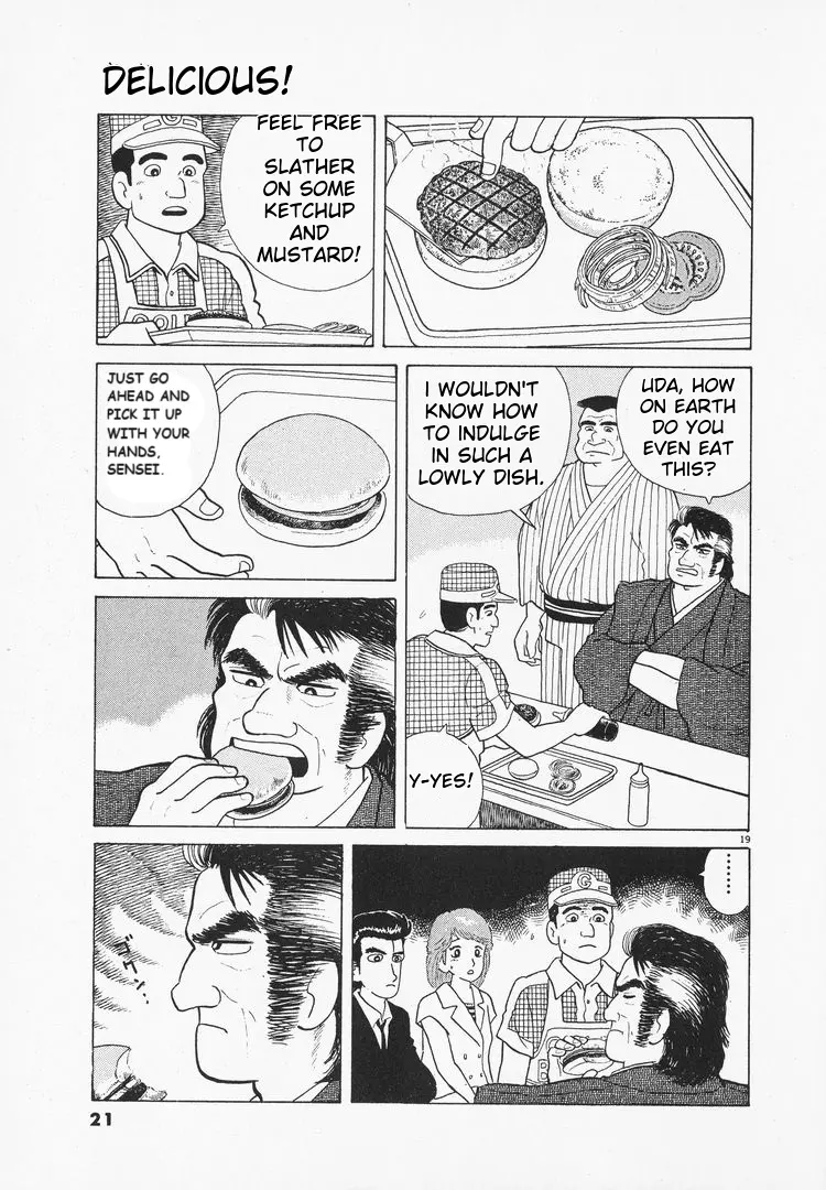 Oishinbo - Vol.9 Chapter 72: Elements Of A Hamburger (Part 1)