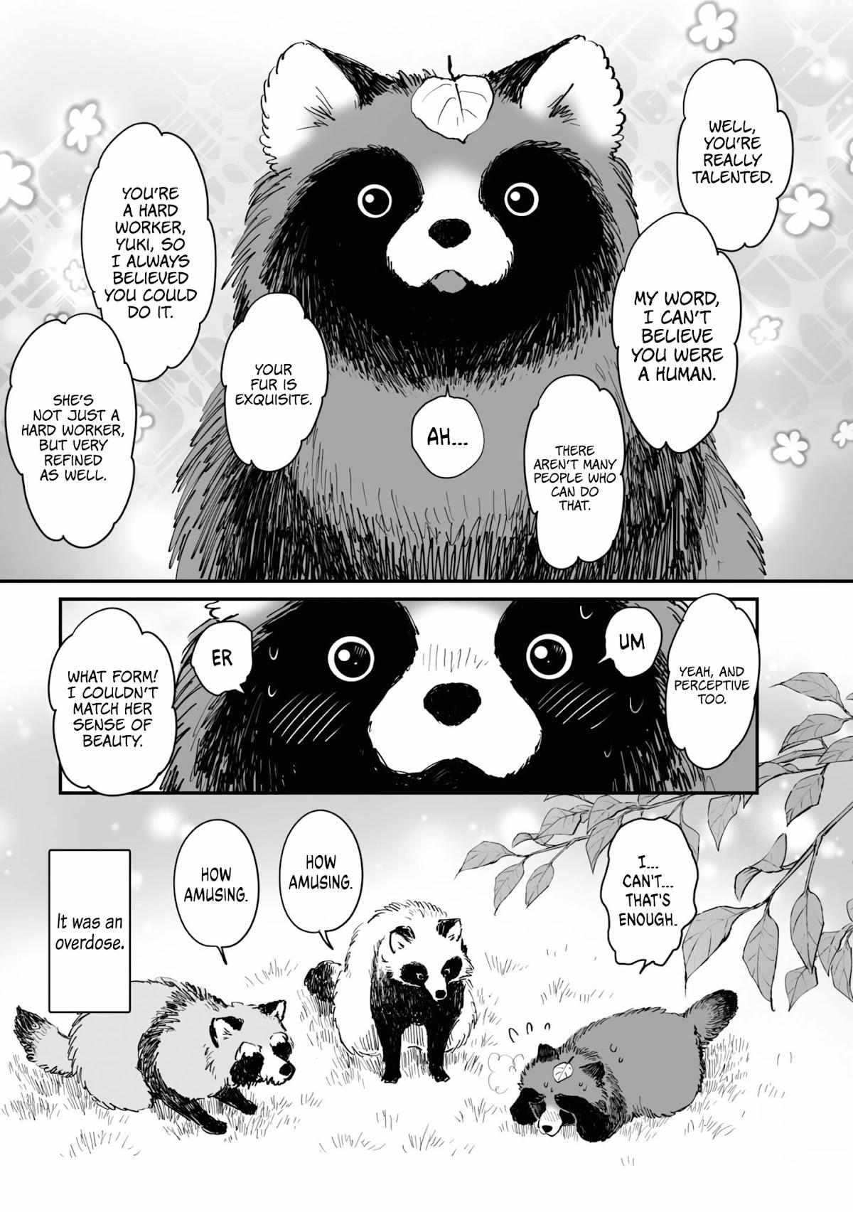 Ol Who Was Scouted By A Raccoon When She Tried To Die - Chapter 18.5