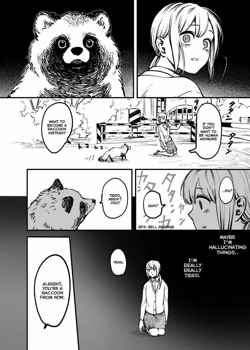 Ol Who Was Scouted By A Raccoon When She Tried To Die - Chapter 1