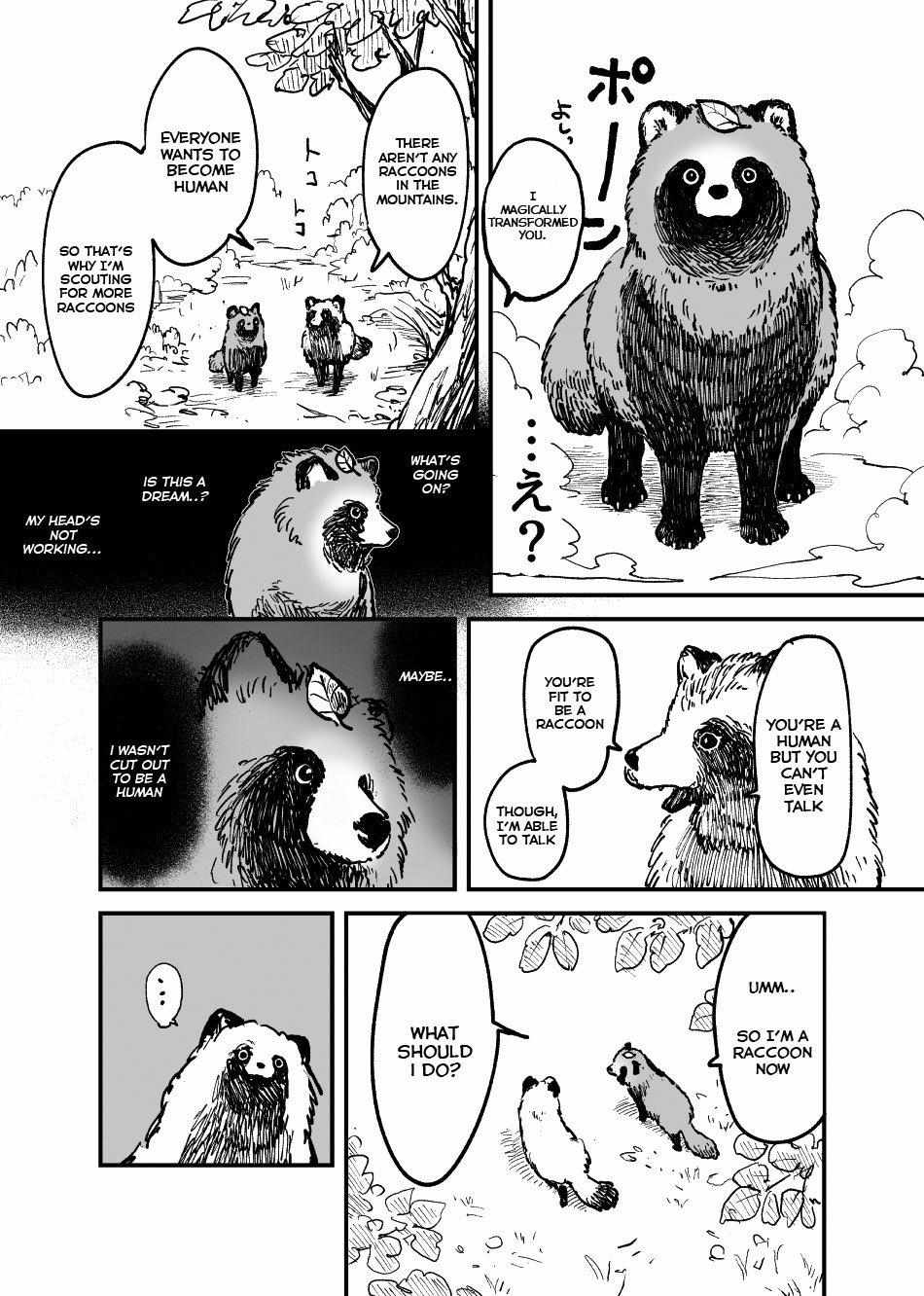 Ol Who Was Scouted By A Raccoon When She Tried To Die - Chapter 1