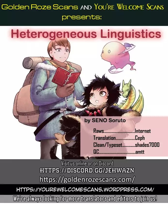 Heterogenia Linguistico - Chapter 3