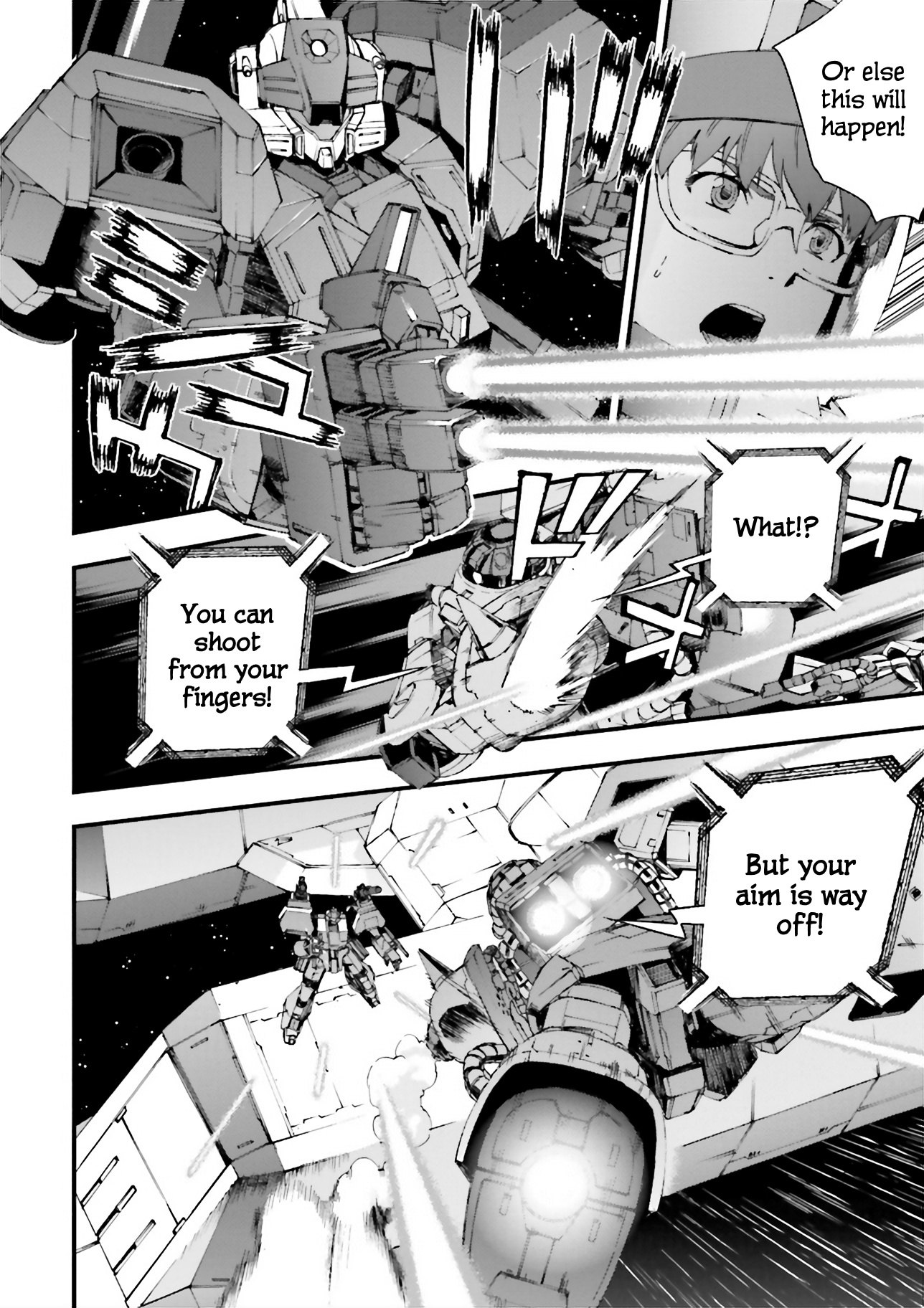 Mobile Suit Gundam U.c.0096 - Last Sun - Vol.2 Chapter 5: Cannongan's Fierce Fight