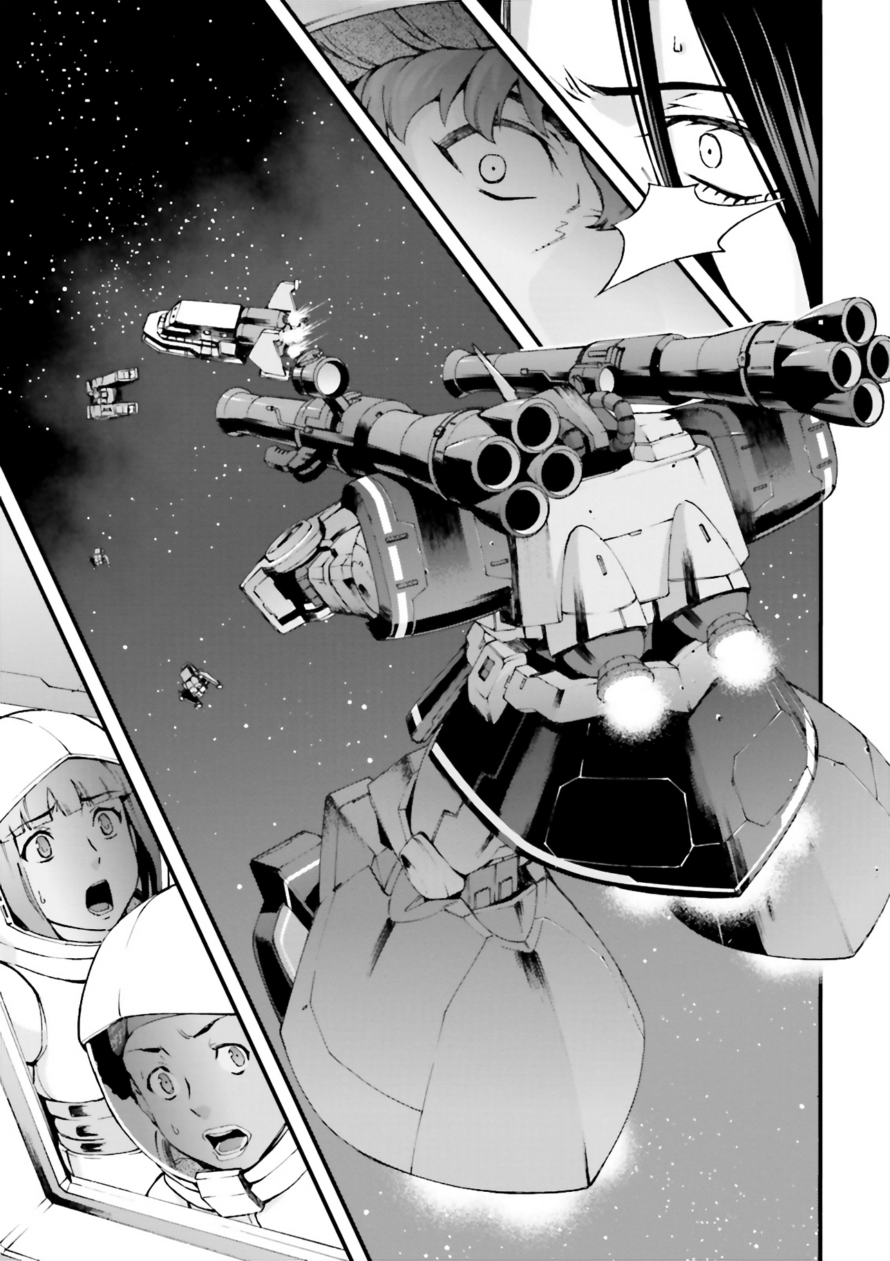 Mobile Suit Gundam U.c.0096 - Last Sun - Vol.2 Chapter 7: Piercing Gold