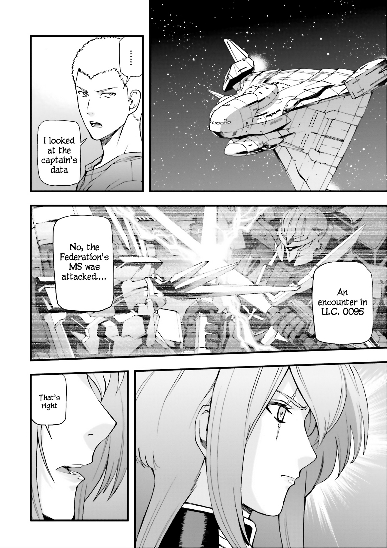 Mobile Suit Gundam U.c.0096 - Last Sun - Vol.2 Chapter 7: Piercing Gold