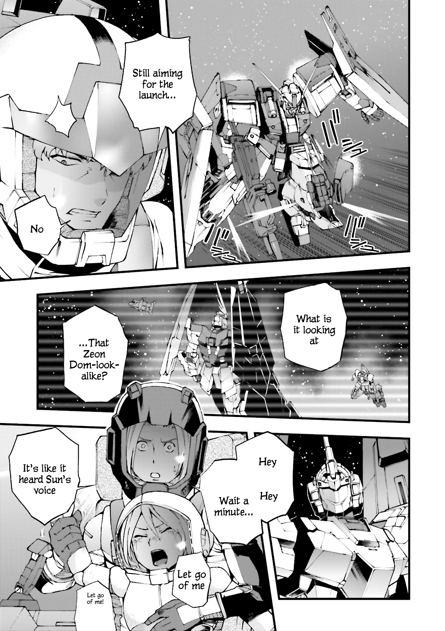 Mobile Suit Gundam U.c.0096 - Last Sun - Vol.2 Chapter 8: Wild Rampage