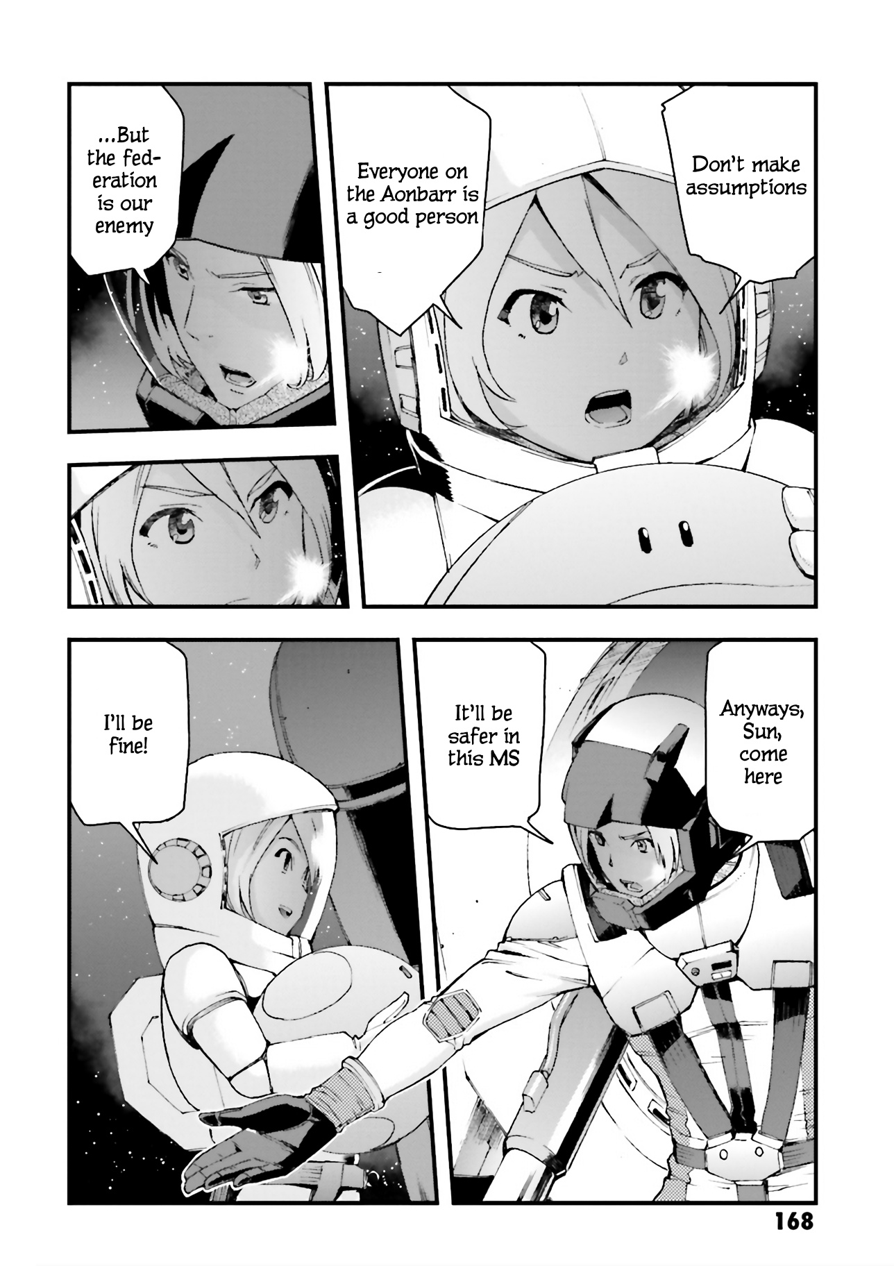 Mobile Suit Gundam U.c.0096 - Last Sun - Vol.1 Chapter 4: Gundam Departs Into Space