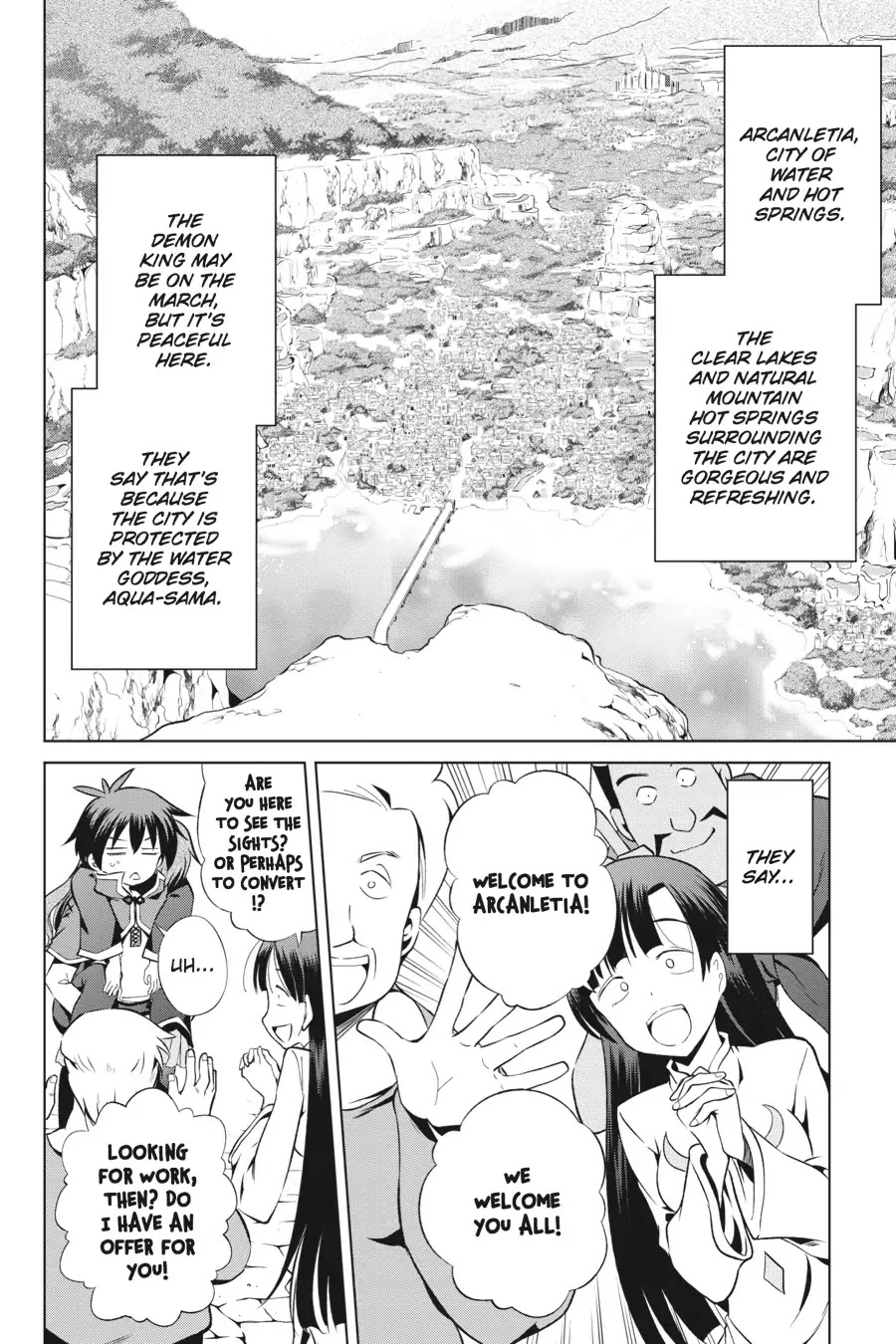 Kono Subarashii Sekai Ni Shukufuku O! - Chapter 36: May We Sightsee In This Pathetic Town! (2)