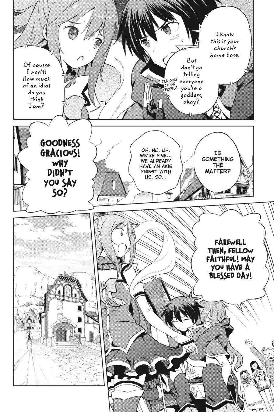 Kono Subarashii Sekai Ni Shukufuku O! - Chapter 36: May We Sightsee In This Pathetic Town! (2)