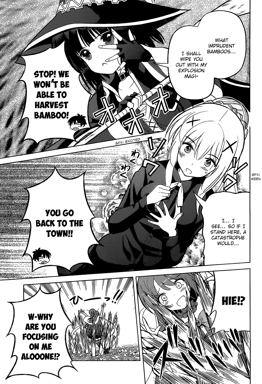 Kono Subarashii Sekai Ni Shukufuku O! - Vol.2 Chapter 7: May We Ambush This Legendary Bamboo!