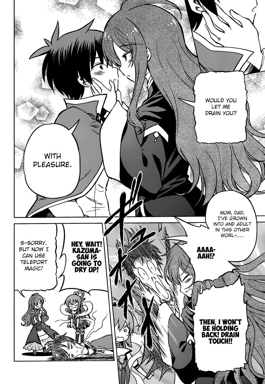 Kono Subarashii Sekai Ni Shukufuku O! - Vol.4 Chapter 21: A Final Flame For This Ridiculous Fortress?