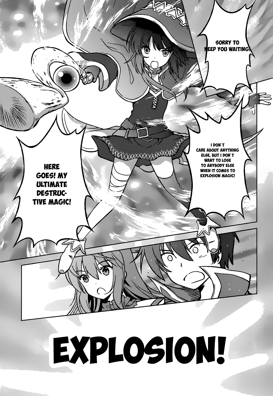 Kono Subarashii Sekai Ni Shukufuku O! - Vol.4 Chapter 21: A Final Flame For This Ridiculous Fortress?