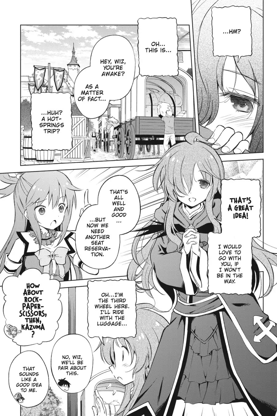 Kono Subarashii Sekai Ni Shukufuku O! - Chapter 34: May There Be An Invitation For This Brazen Layabout!