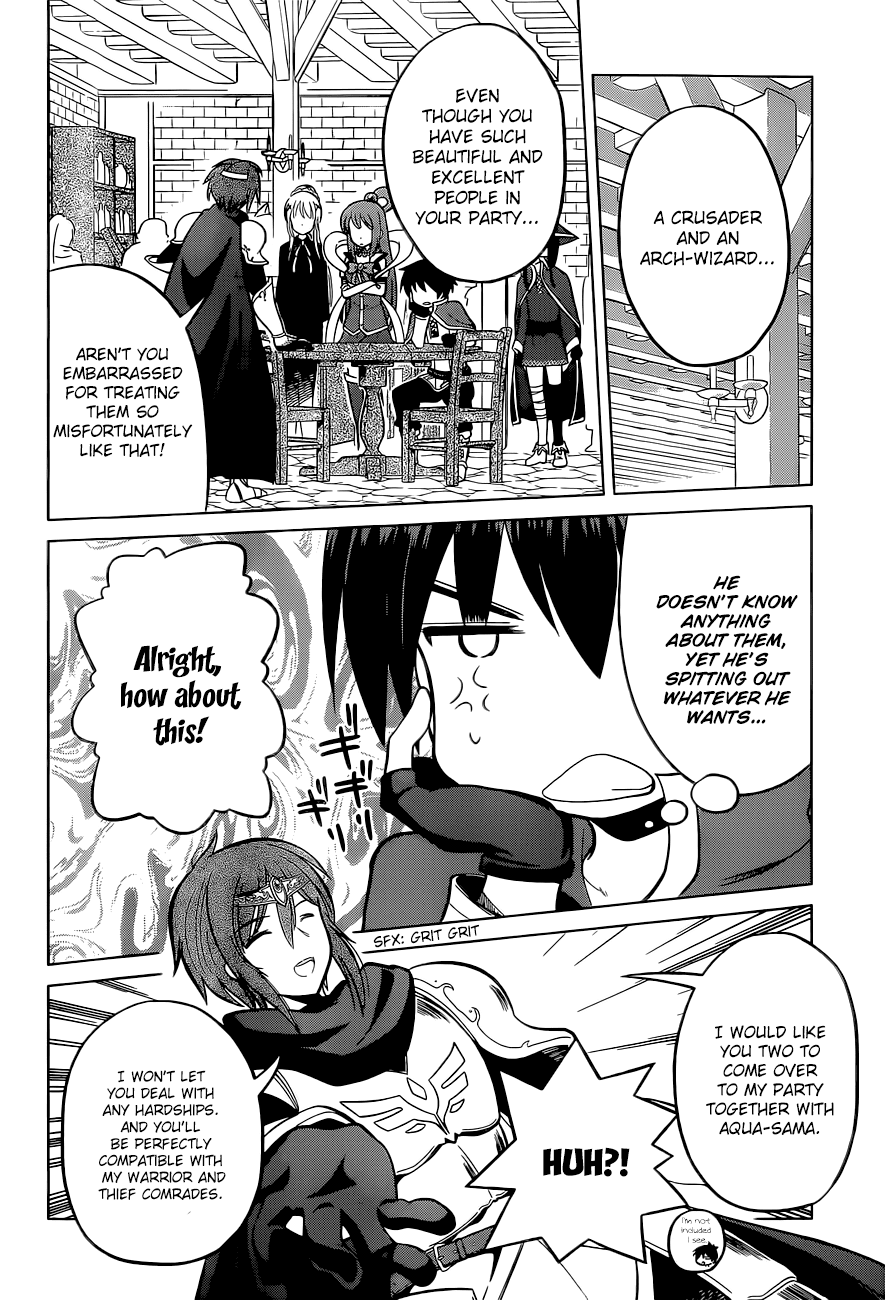 Kono Subarashii Sekai Ni Shukufuku O! - Vol.2 Chapter 8: May I Get A Restraining Order Against This Arrogant Adventurer!