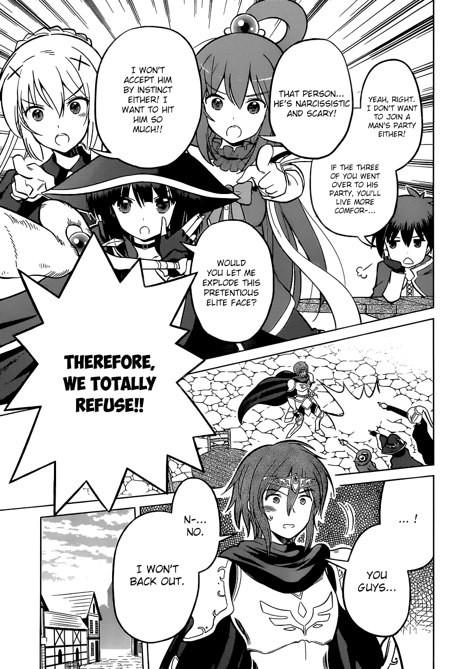 Kono Subarashii Sekai Ni Shukufuku O! - Vol.2 Chapter 8: May I Get A Restraining Order Against This Arrogant Adventurer!