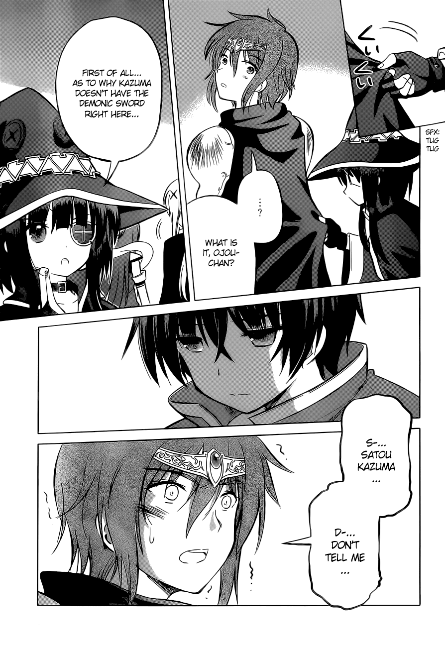 Kono Subarashii Sekai Ni Shukufuku O! - Vol.2 Chapter 8: May I Get A Restraining Order Against This Arrogant Adventurer!