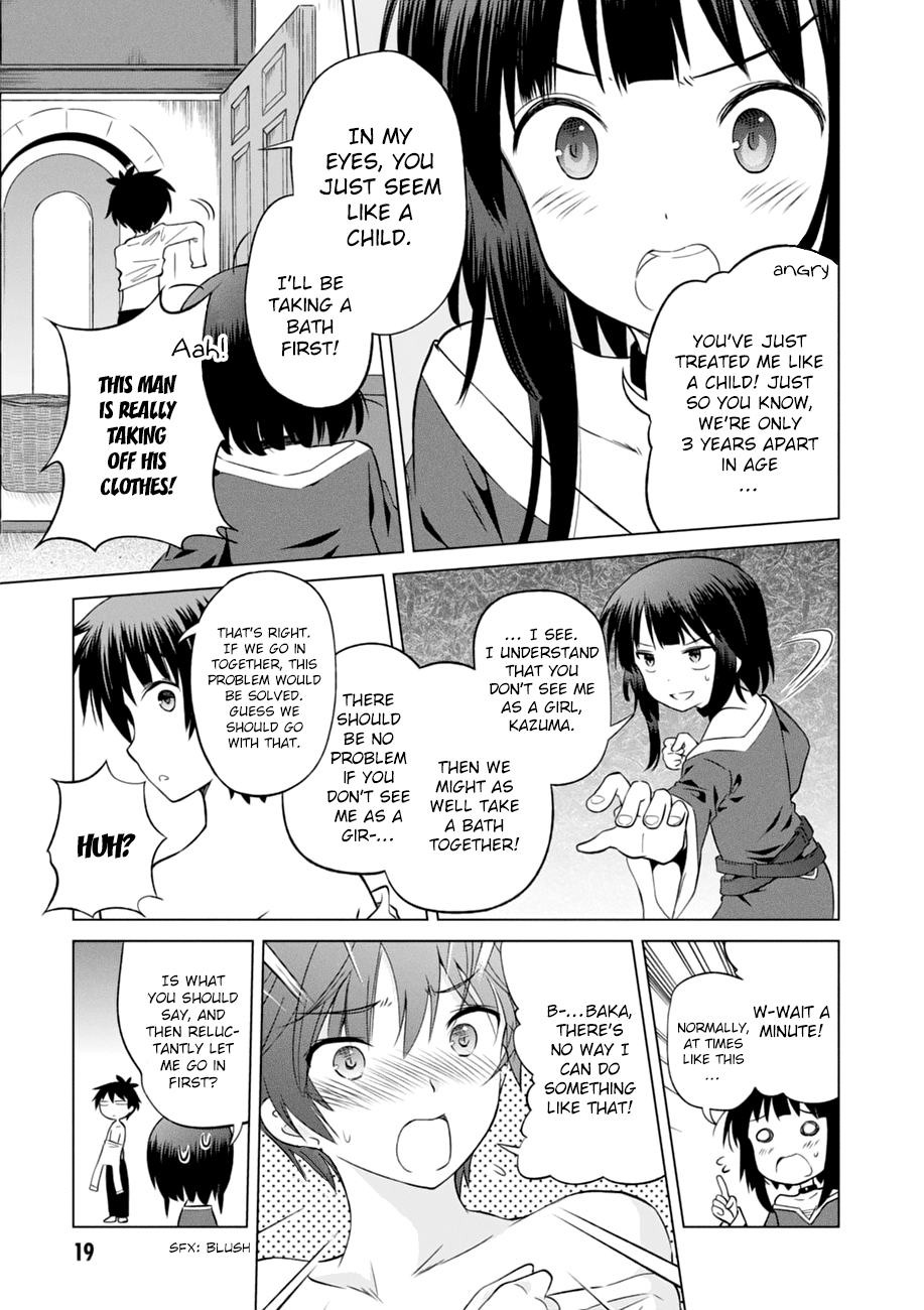 Kono Subarashii Sekai Ni Shukufuku O! - Vol.5 Chapter 25: Friends For This Crimson Demon Girl ①