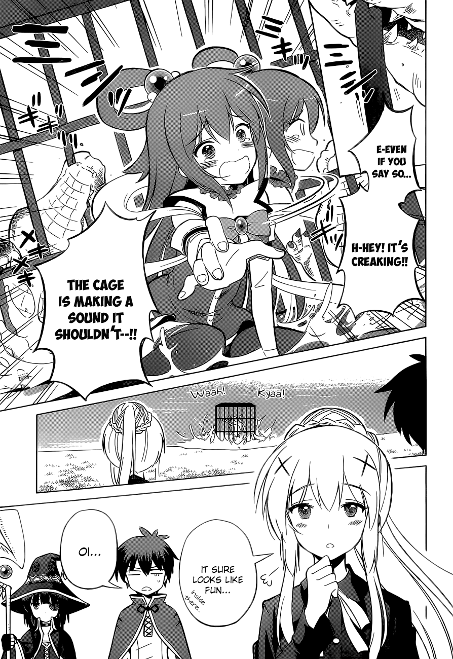 Kono Subarashii Sekai Ni Shukufuku O! - Vol.2 Chapter 6: May The Self-Proclaimed Goddess Make Holy Water Of This Lake!