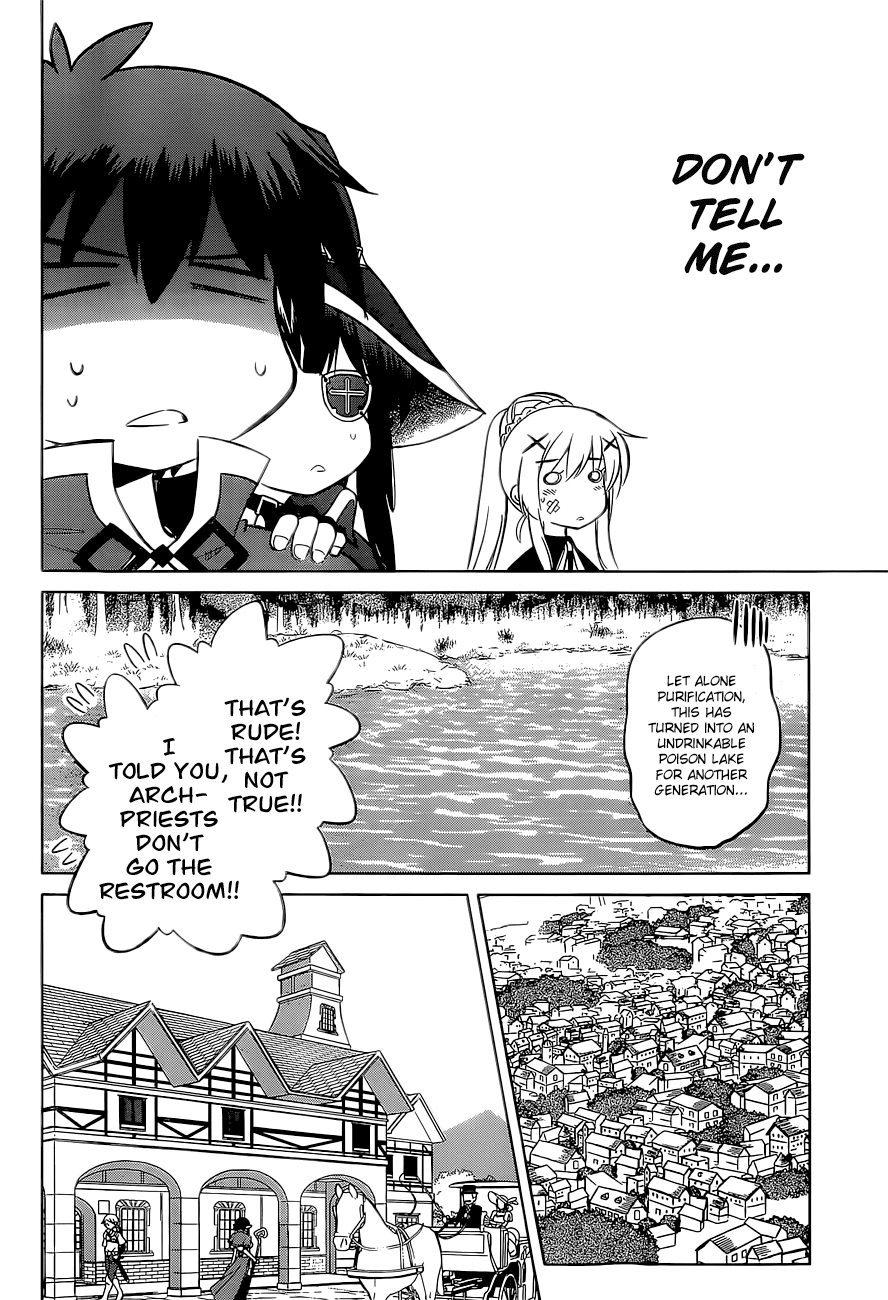 Kono Subarashii Sekai Ni Shukufuku O! - Vol.2 Chapter 6: May The Self-Proclaimed Goddess Make Holy Water Of This Lake!