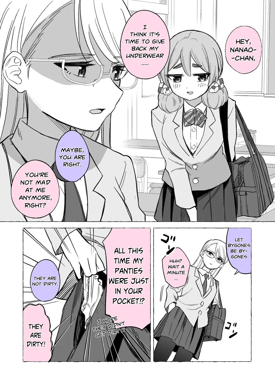 Iinchou To M-Ko No Yuri - Chapter 19