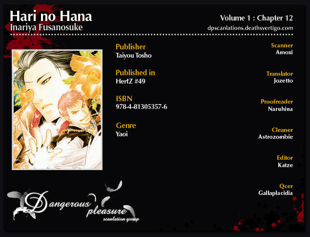 Hari No Hana - Vol.1 Chapter 12