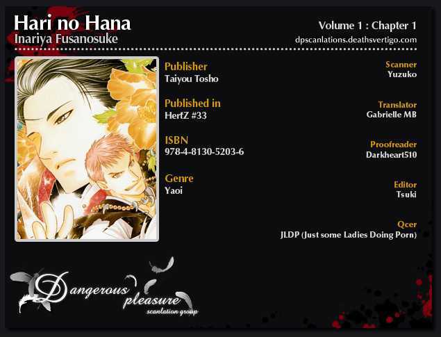 Hari No Hana - Vol.1 Chapter 1