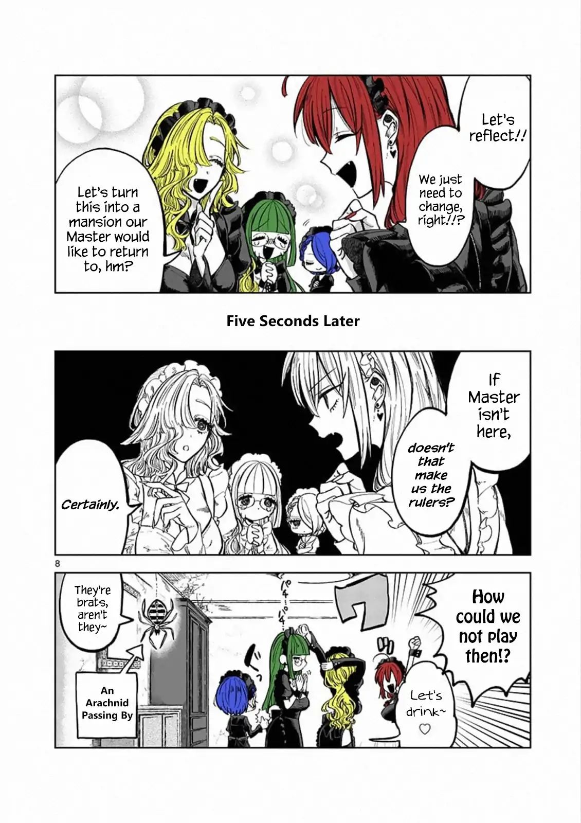 The Duke Of Death And His Black Maid - Chapter 88.5: Extra: Master Isn T Returning!!