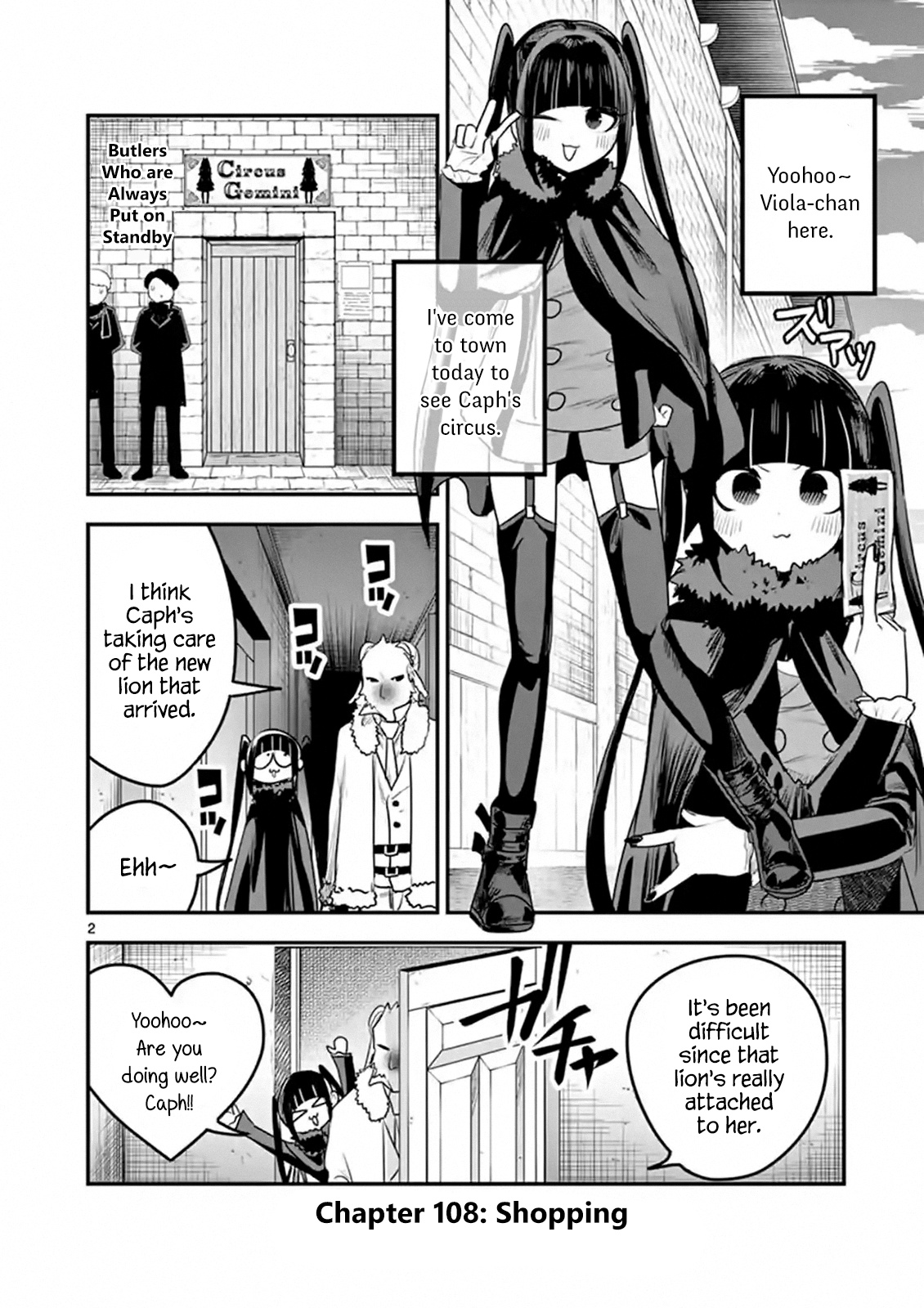 The Duke Of Death And His Black Maid - Vol.7 Chapter 108: Shopping