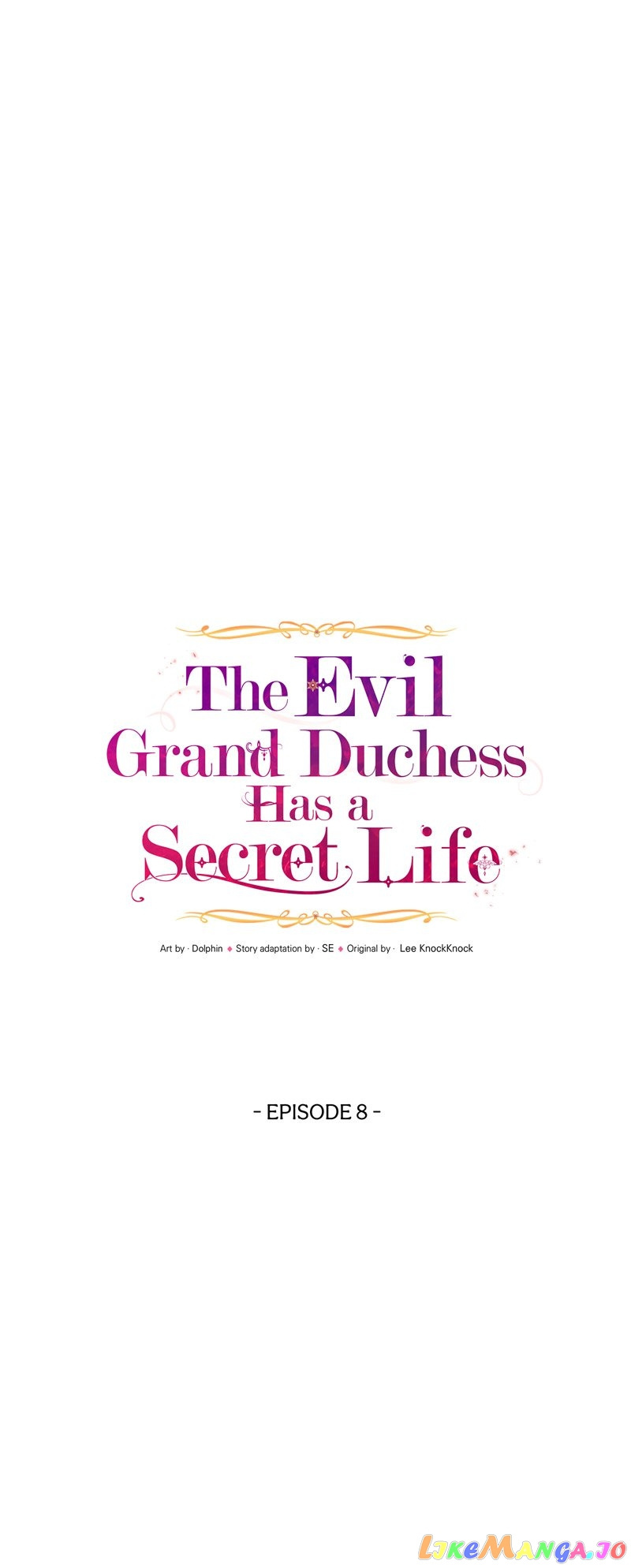 The Evil Grand Duchess Has A Secret Life - Chapter 8